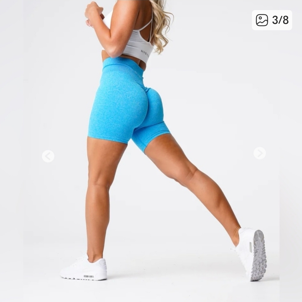 NVGTN Speckled Scrunch Shorts